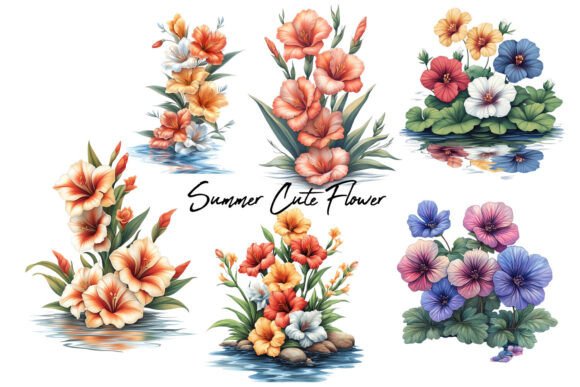Download Summer Cute Flower Clipart - Cute flower clipart Collection