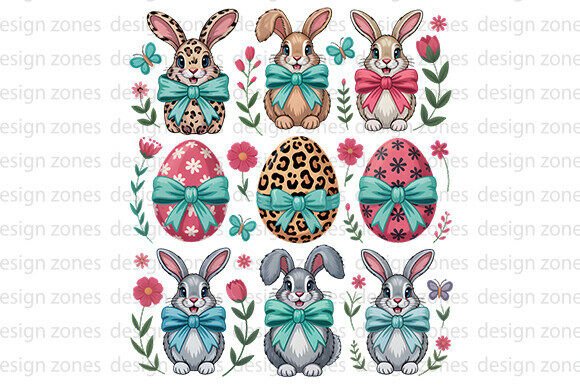 Download Easter Bunny PNG, Boho Easter Png - Boho easter png Collection