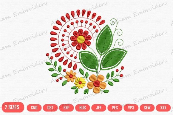 Download Folk Floral Bloom Garden Botanical Charm - Botanical Collection